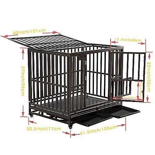 Heavy Duty Metal Dog Crate R971