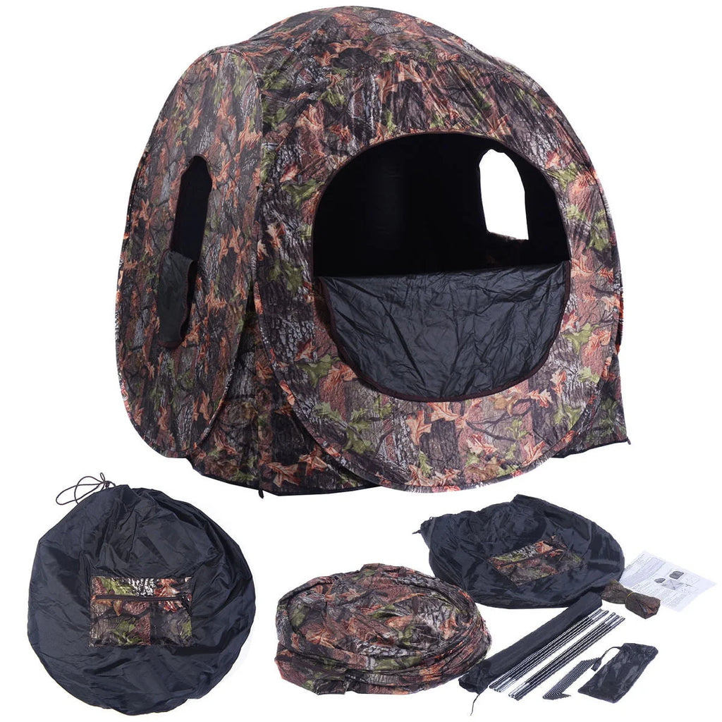 Portable Pop Up Camo Hunting Blind Y52922
