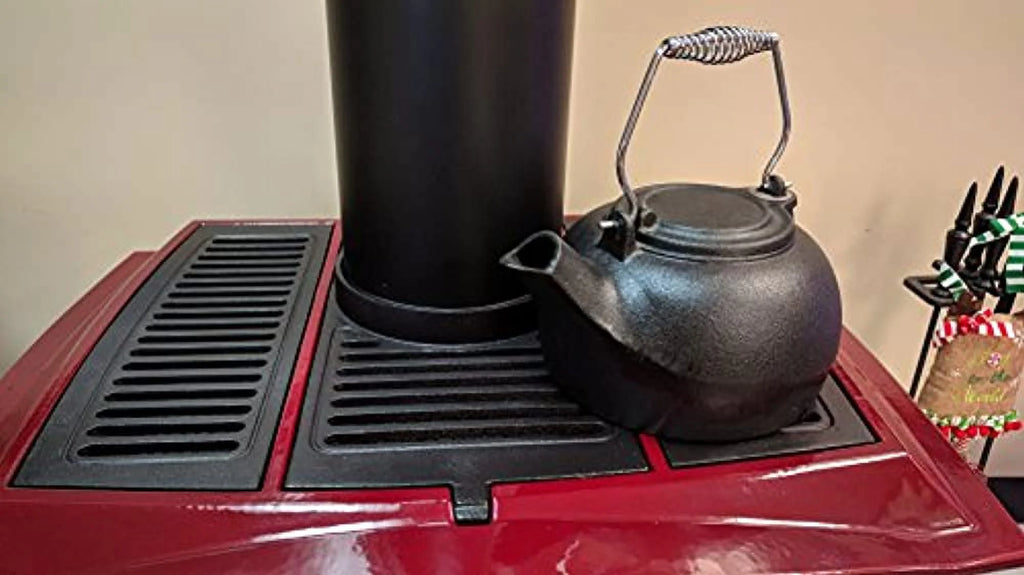 3 Quart Cast Iron Tea Kettle Steamer Humidifier U896