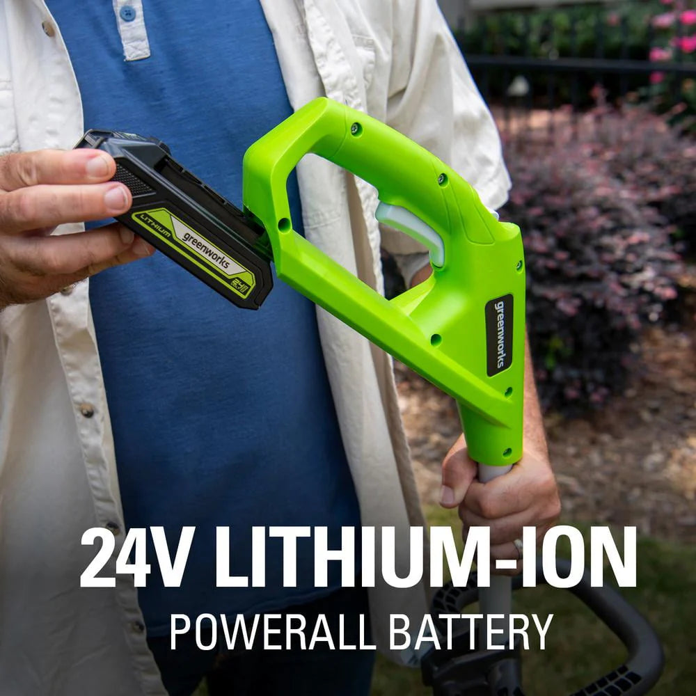 24V Cordless String Trimmer/Edger with 2.0 Ah Battery & Charger O167626