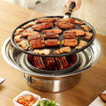 Portable Stainless Steel Charcoal Grill Z41660