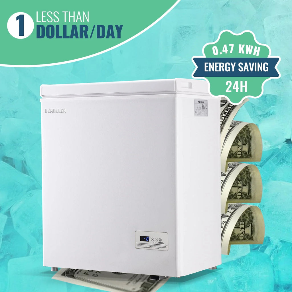 4.0 CU.FT Compact Chest Freezer with Electronic Temperature Control N5721