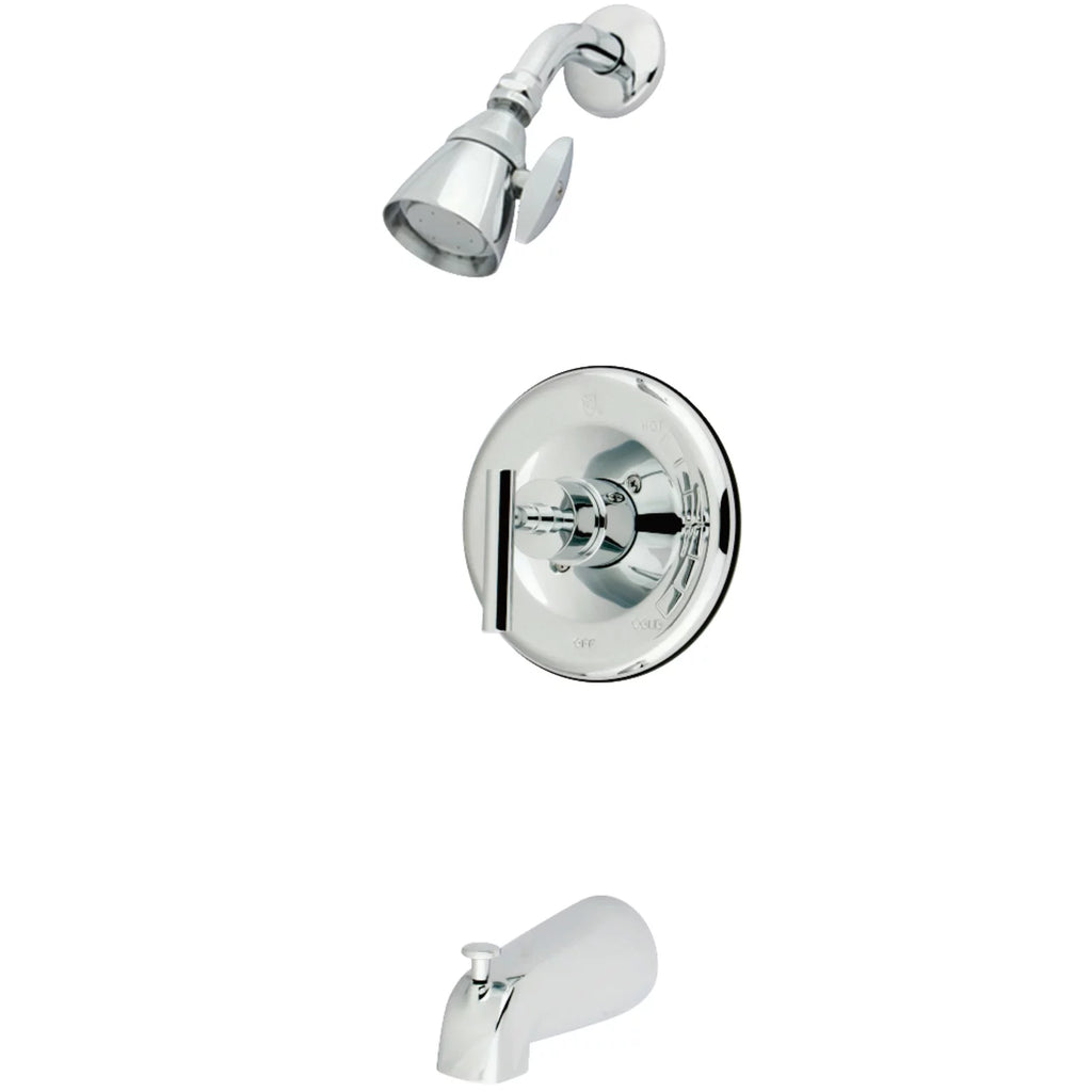 Single-Handle Tub and Shower Faucet Polished Chrome U1822