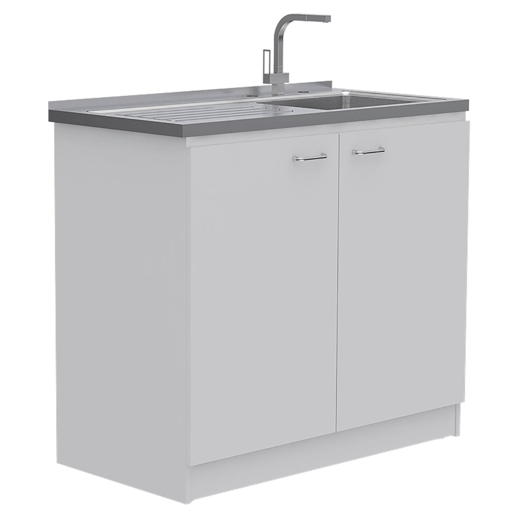 Espresso Utility Sink Cabinet J6751