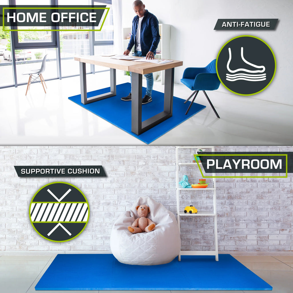 Extra Thick EVA Foam Exercise Mat D4186
