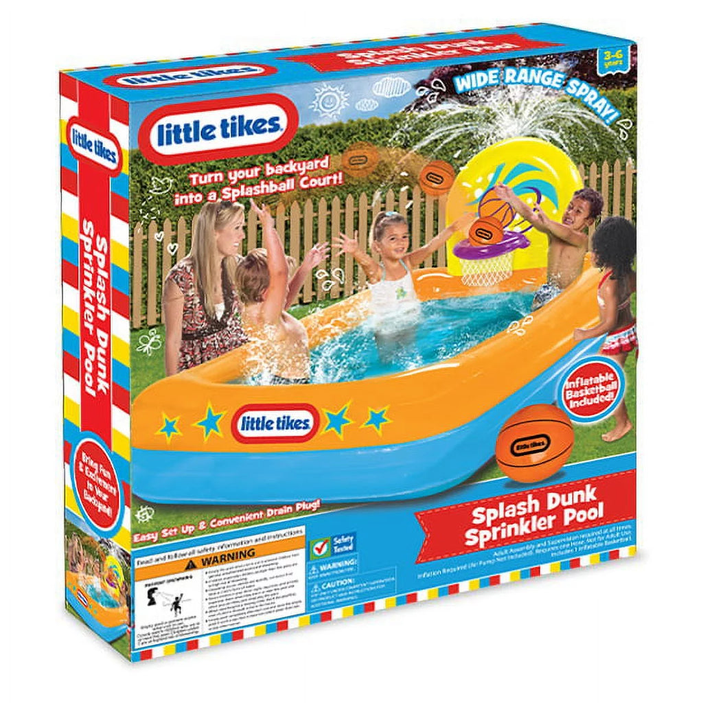 Inflatable Pool with Basketball Hoop and Ball U8896