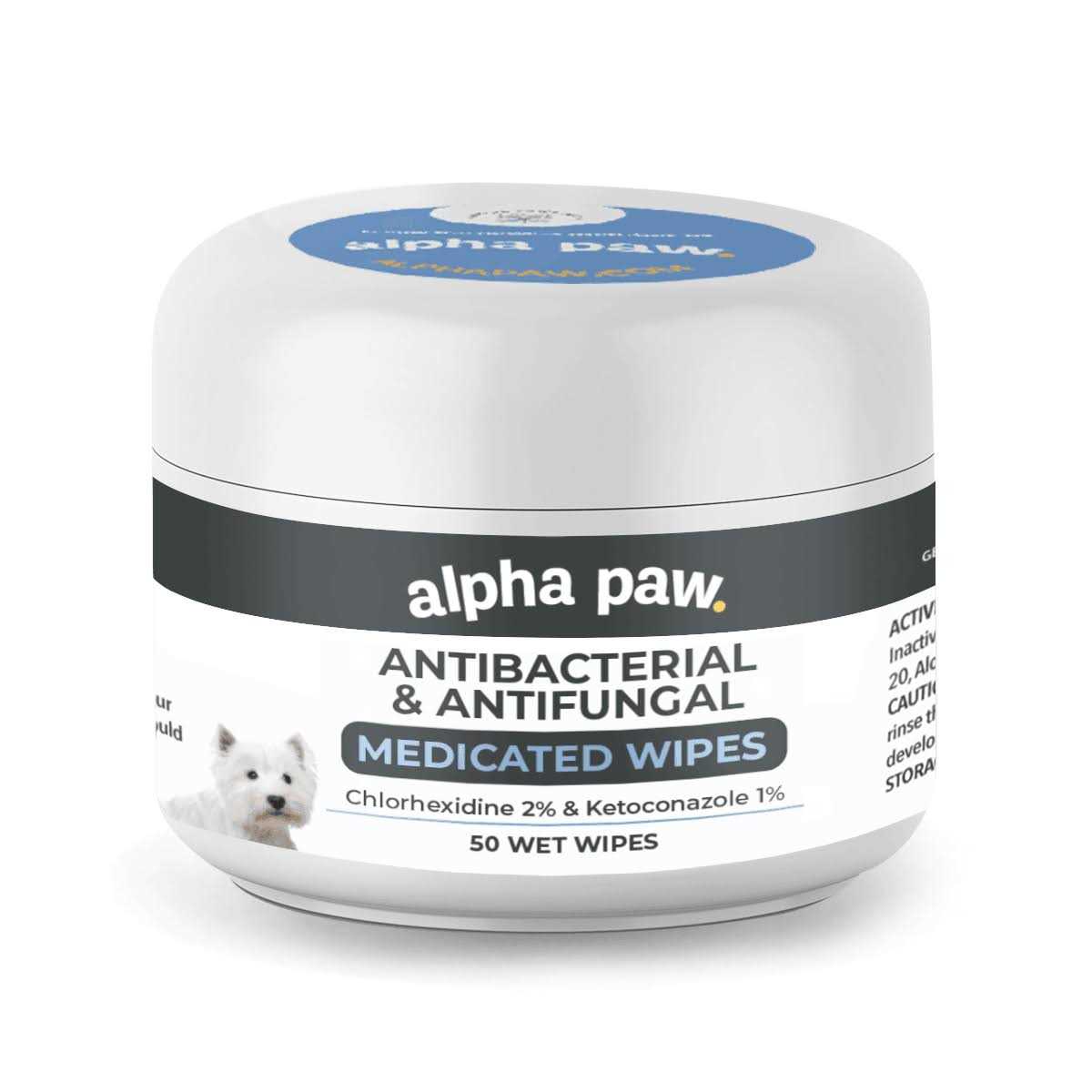 Antibacterial & Antifungal Medicated Wipes Z536314