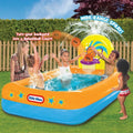 Inflatable Pool with Basketball Hoop and Ball U8896