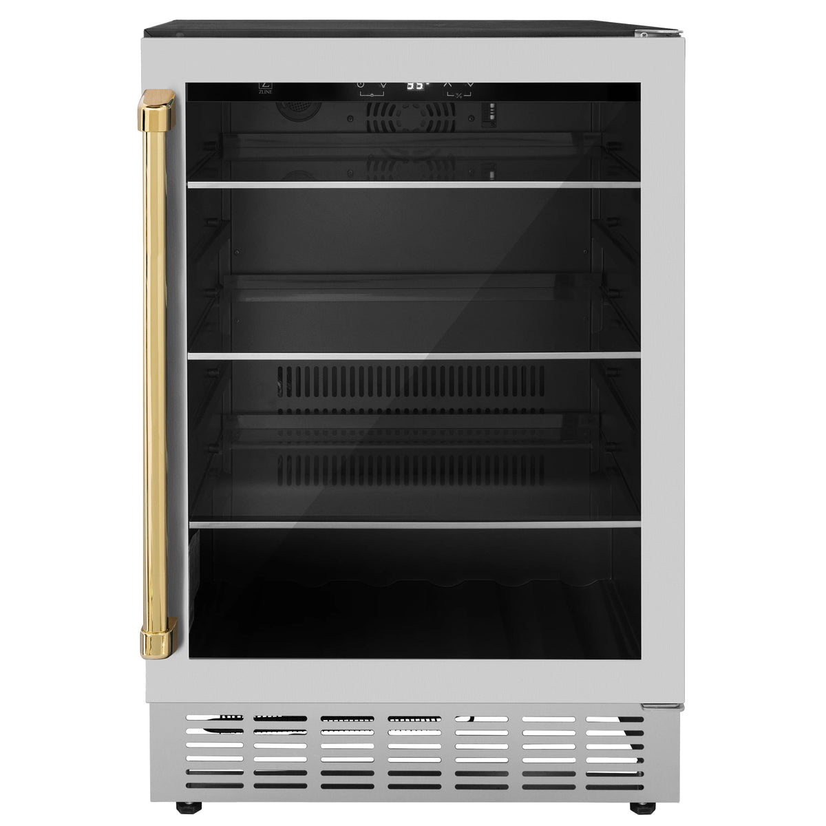 24 Can Beverage Fridge Stainless Steel Q8895