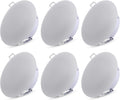 4.5Inch LED RV Puck Light Full Aluminum Recessed Mount Down Light 12V Pack of 6 I593