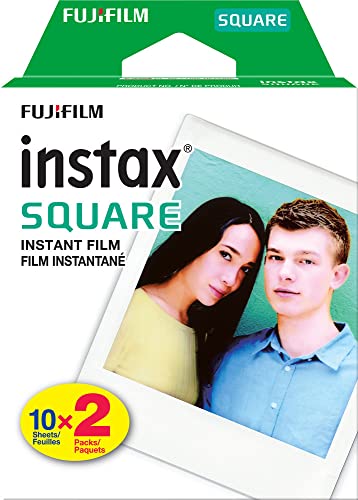 Instant Camera with Square Film Twin Pack and Accessory Kit Q37211