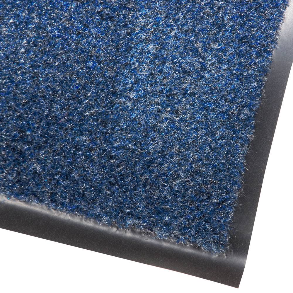 Navy Blue 2 ft x 3 ft Olefin Carpet Floor Mat E83874