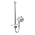 Satin Chrome Upright Toilet Tissue Holder F278
