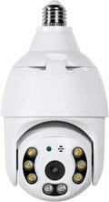 2K Wireless PTZ Security Camera with Night Vision and Two Way Audio V51153