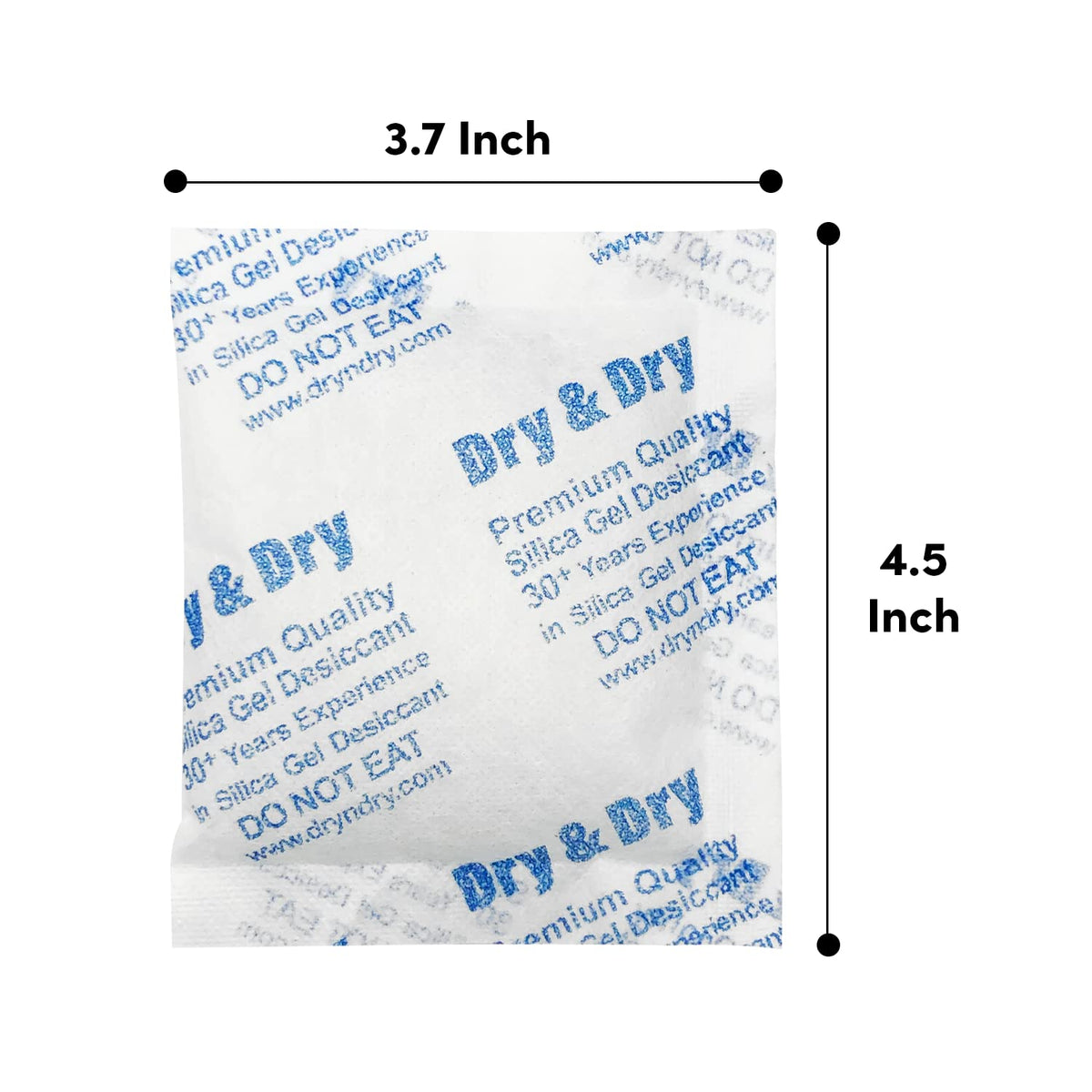 50 Gram 20 Packets Silica Gel Desiccant Packets R447126