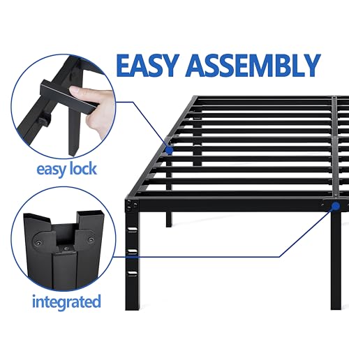 Queen Size Metal Bed Frame O670036