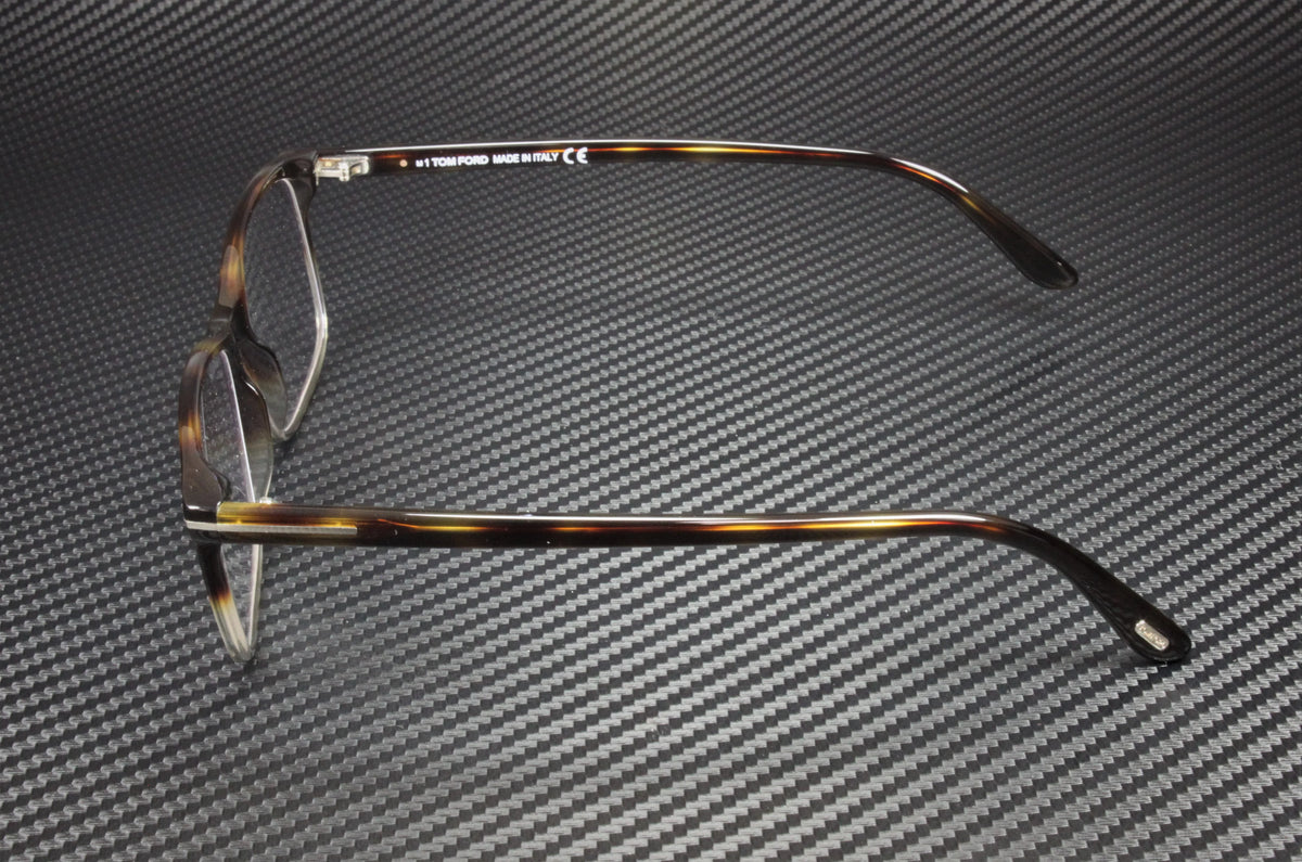 Havana Clear Lens Plastic 54 mm Eyeglasses T682