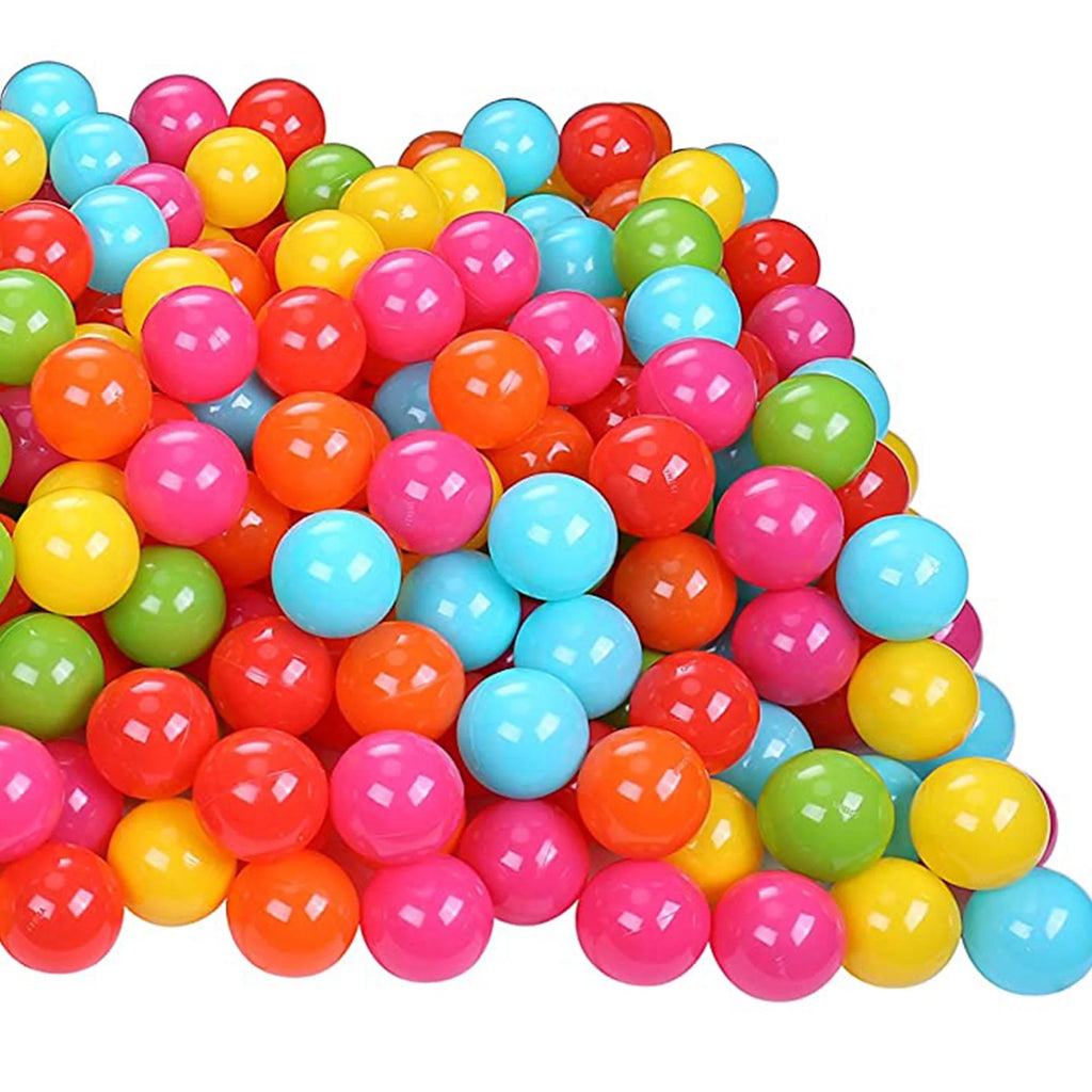 2.3 Inch Play Pit Balls with Bag, Multicolor (2 Pack) O989