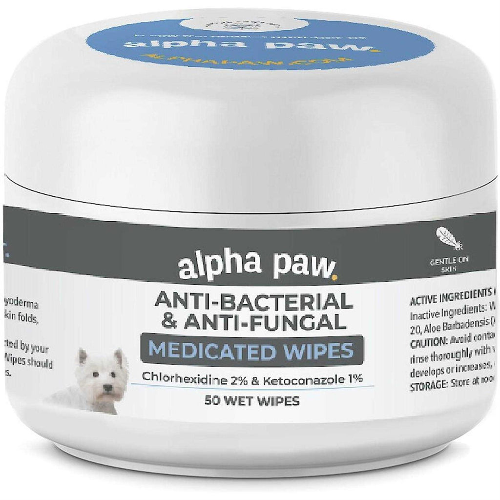 Antibacterial & Antifungal Medicated Wipes Z536314