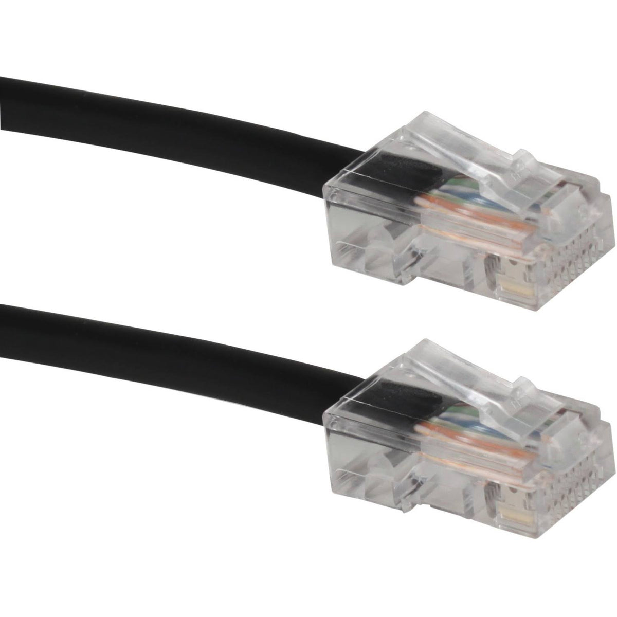 200ft Cat6 Gigabit Solid Black Patch Cord E3327