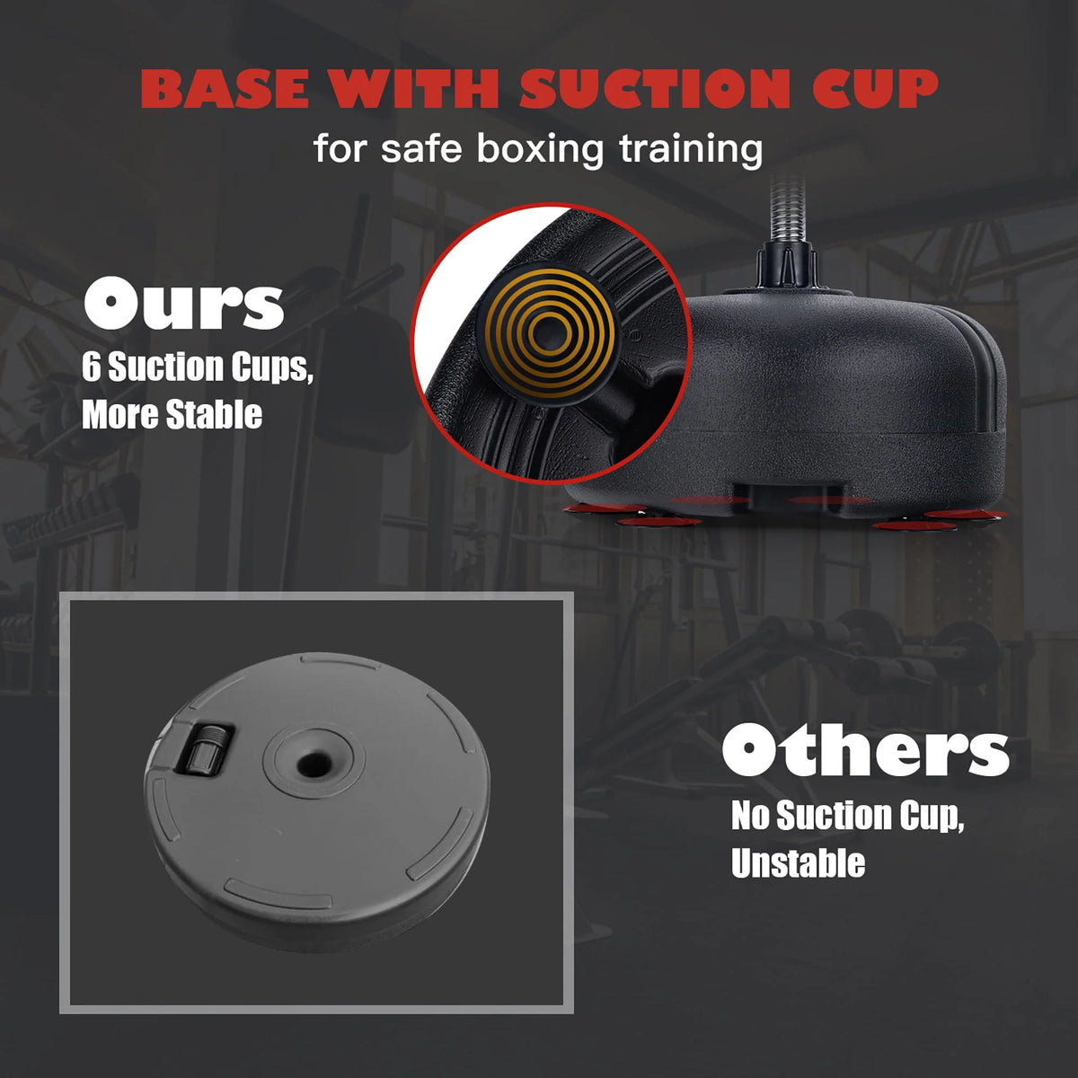 Freestanding Punching Bag with Stand and Boxing Gloves Q9509