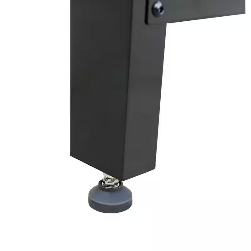 Solid Wood Top Workbench in Black C7139
