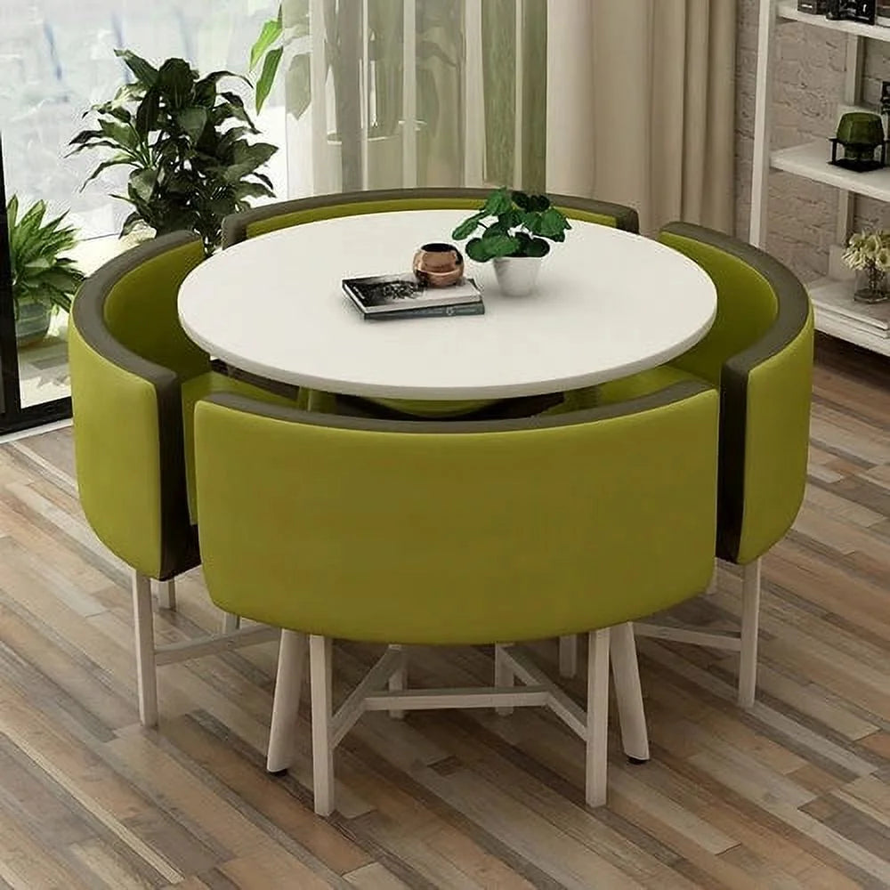 Dining Table Set 4 Chairs Z453