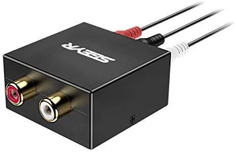 5.1 Audio Console Adapter Stereo RCA to 3 x 3.5mm Jack Bidirectional Conversion S600