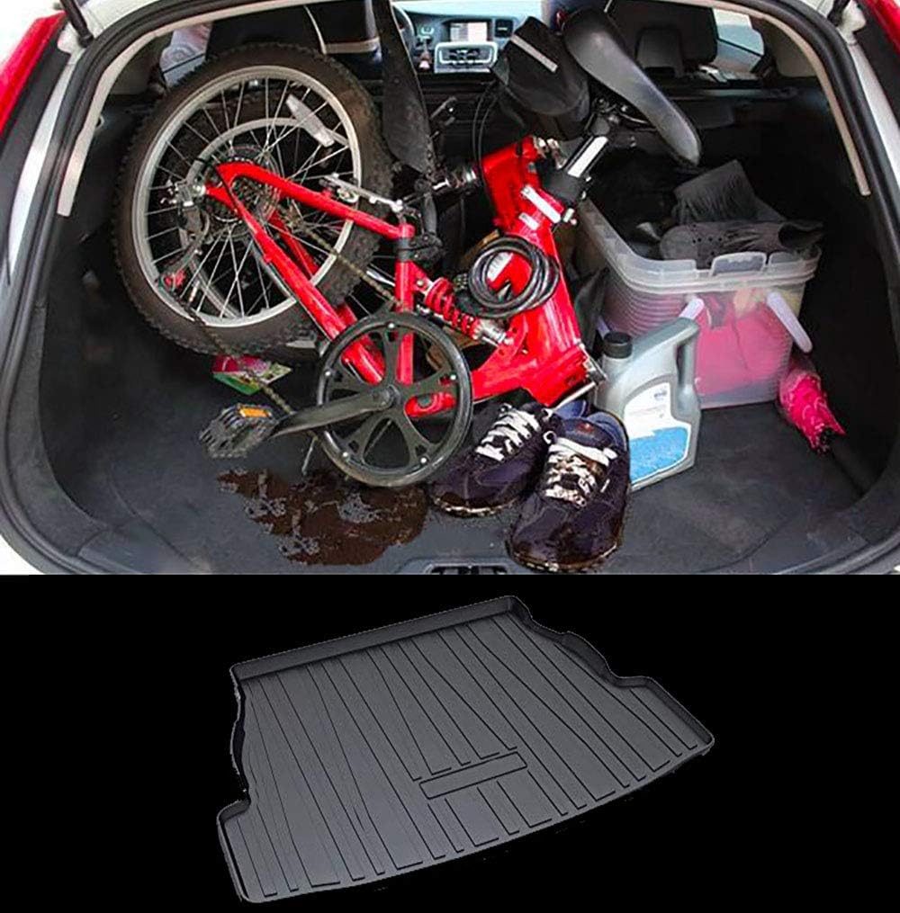 Cargo Liner Rear Cargo Tray Trunk Floor Mat Protector Pack of 2 V542933