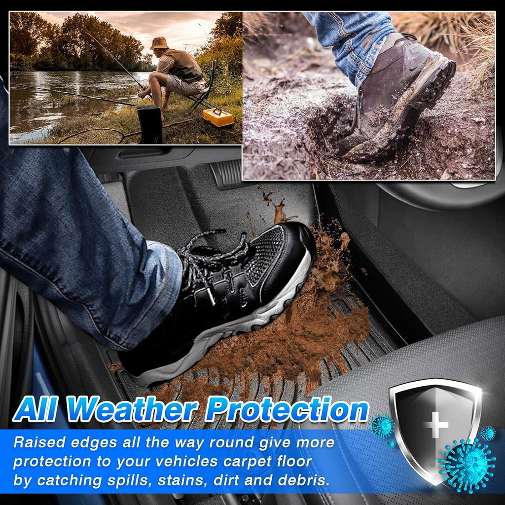 Custom Fit TPO Floor Liners 1st and 2nd Row R8127