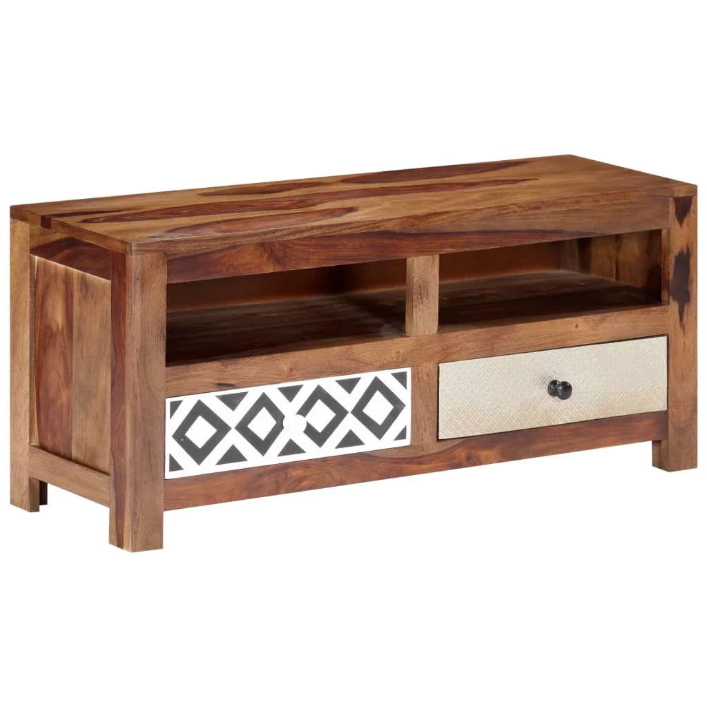 Solid Sheesham Wood TV Cabinet S43127
