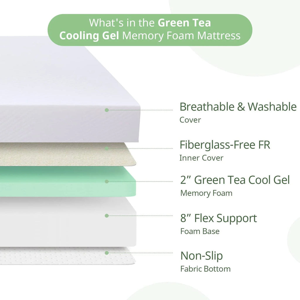 10'' Twin Size Gel Memory Foam Mattress H23853