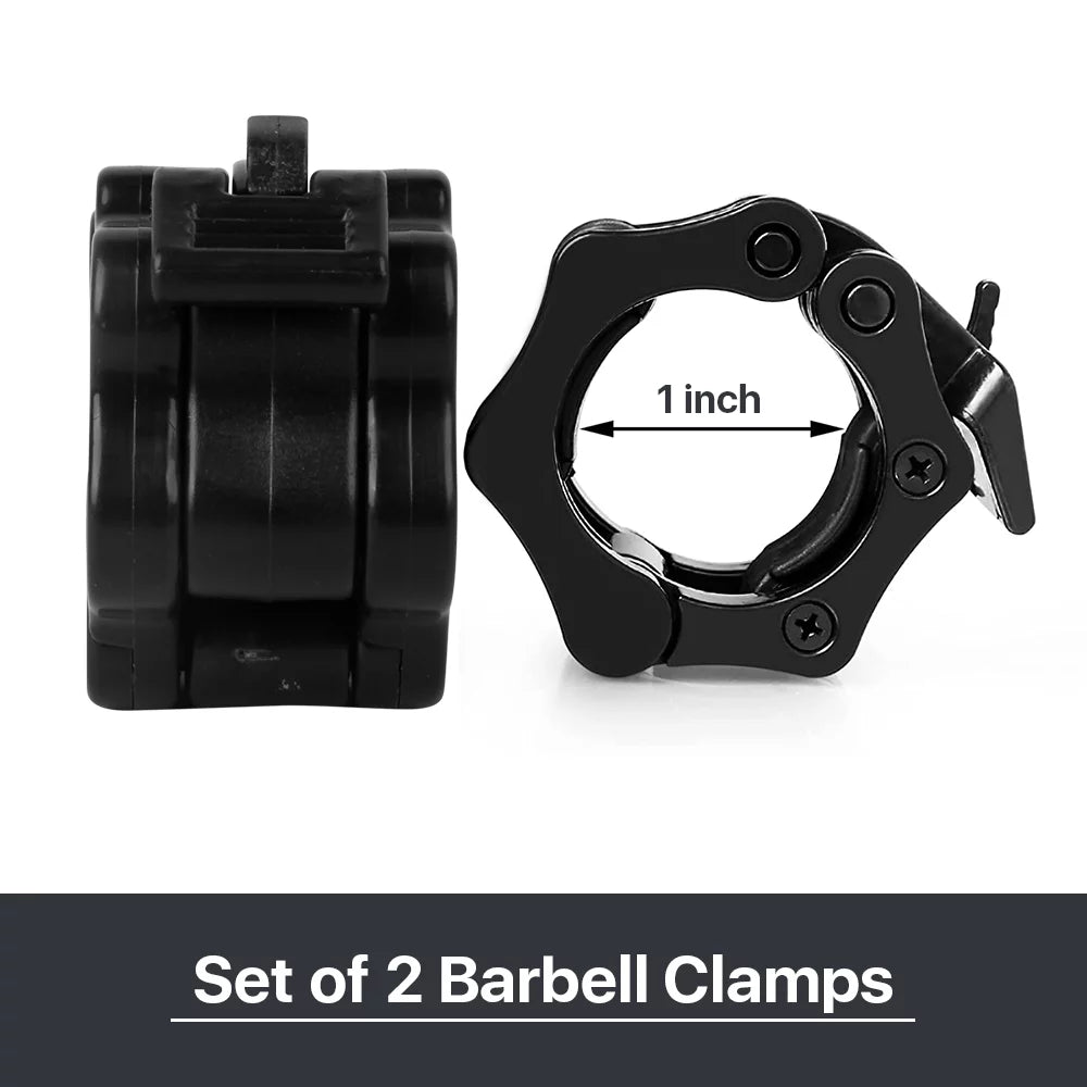 2 inch Black Barbell Clamps S706512