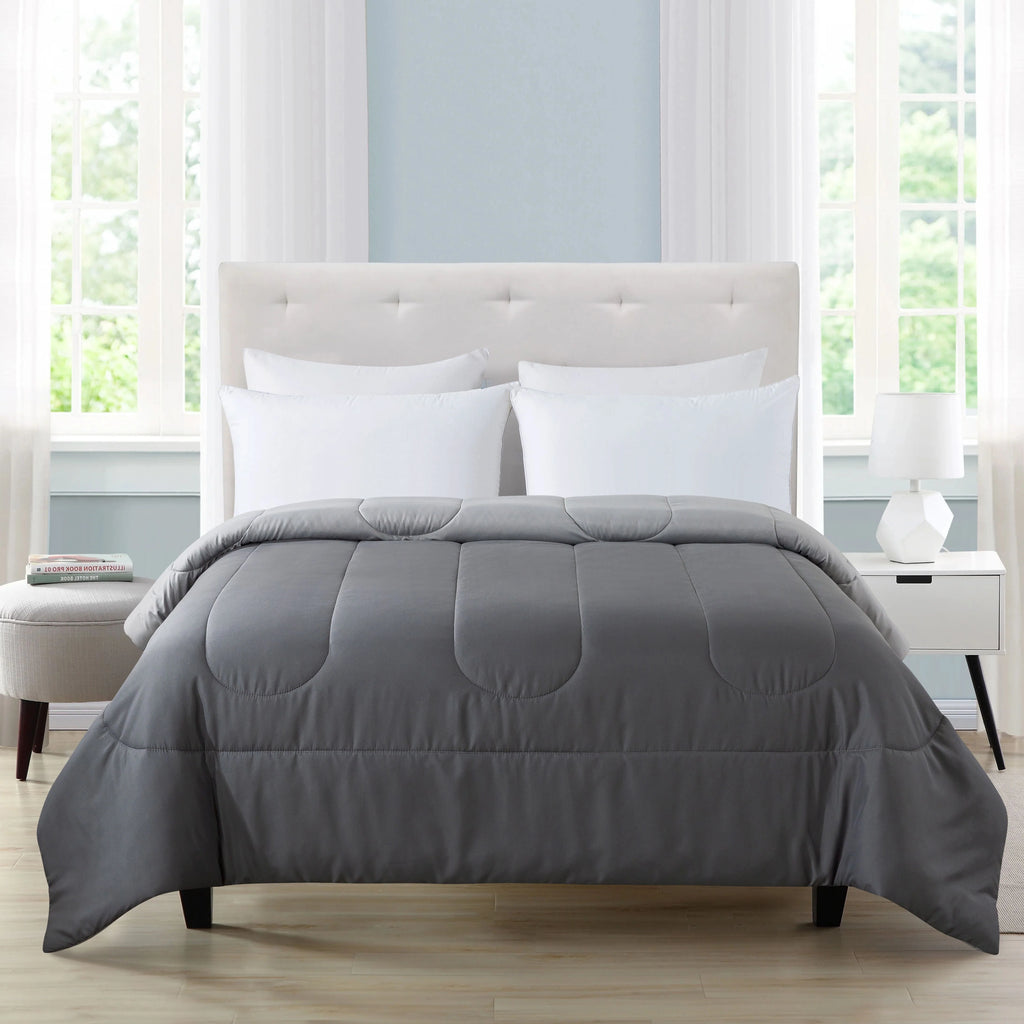 Navy Microfiber Comforter Twin/Twin XL T58779