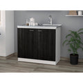 Espresso Utility Sink Cabinet J6751