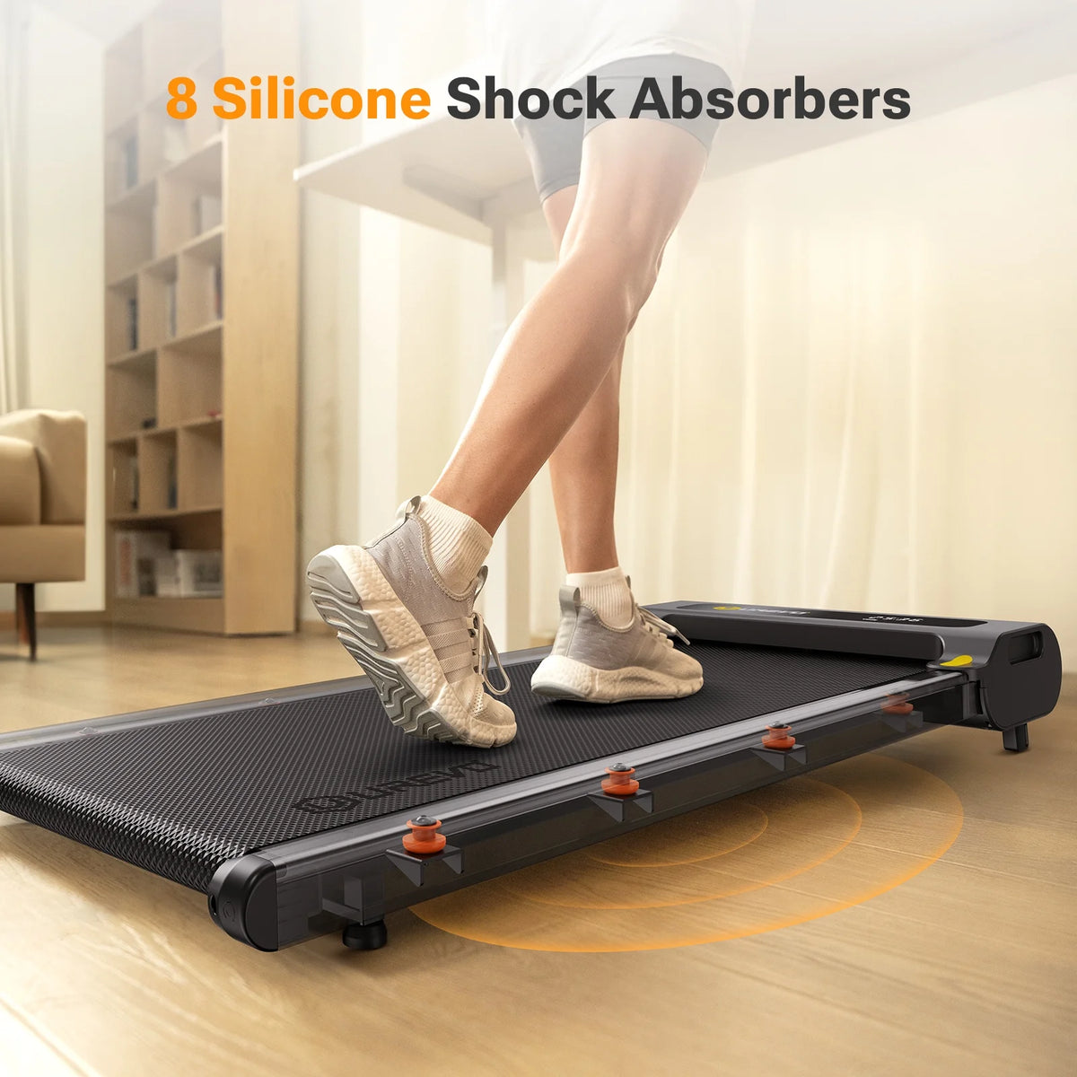 2 in 1 Under Desk Treadmill with Remote Control D52697