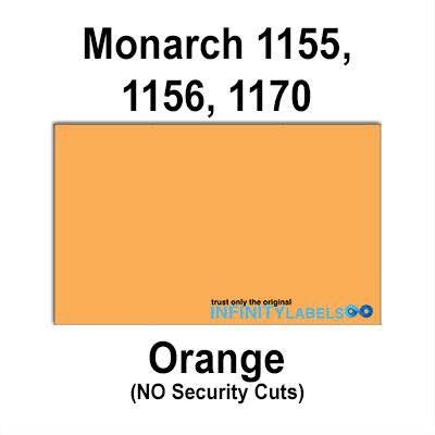 Orange Price Gun Labels J8081