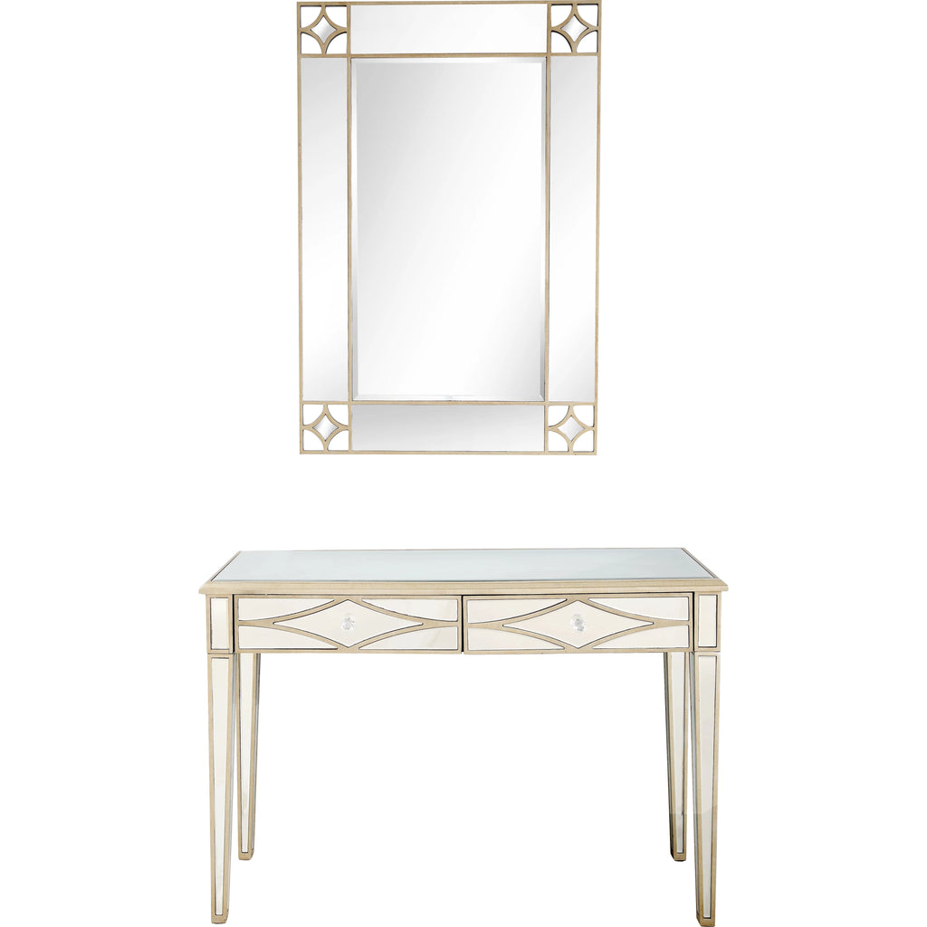 Wall Mirror and Console Table B323622