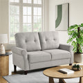 Sand Fabric Sofa X84198