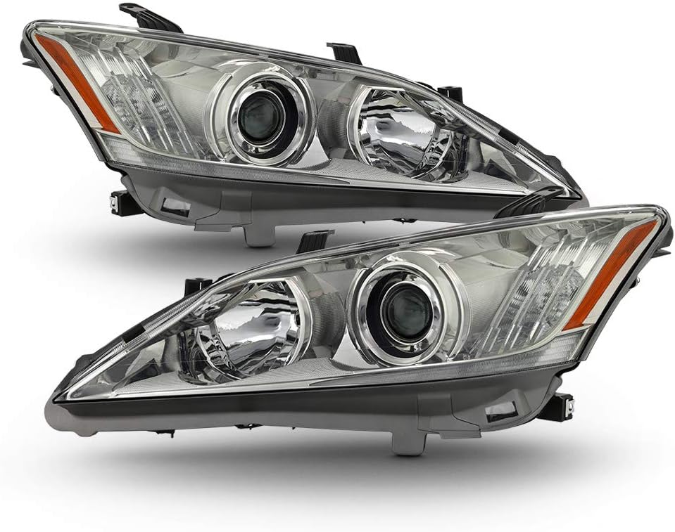 For 2010 2011 2012 Lexus ES350 Headlights Headlamps Driver & Passenger Side S8663