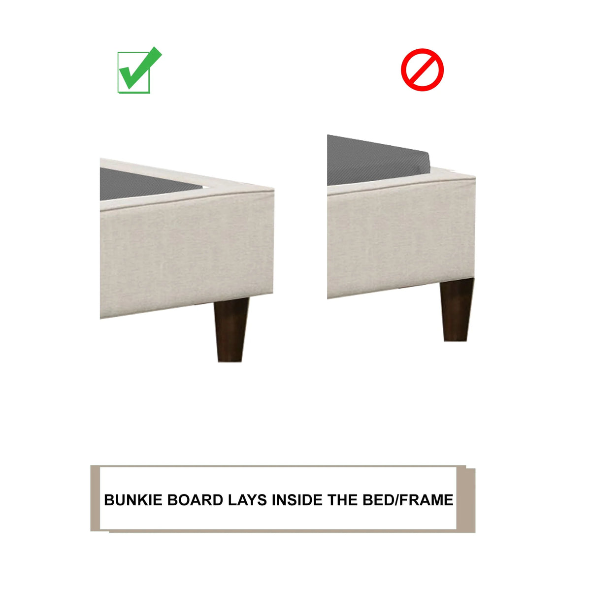 1.5 Split Wood Bunkie Board F3332
