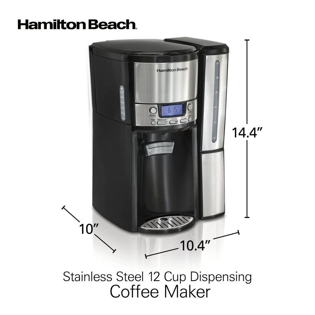 12 Cup Programmable Coffee Maker with Removable Reservoir A342