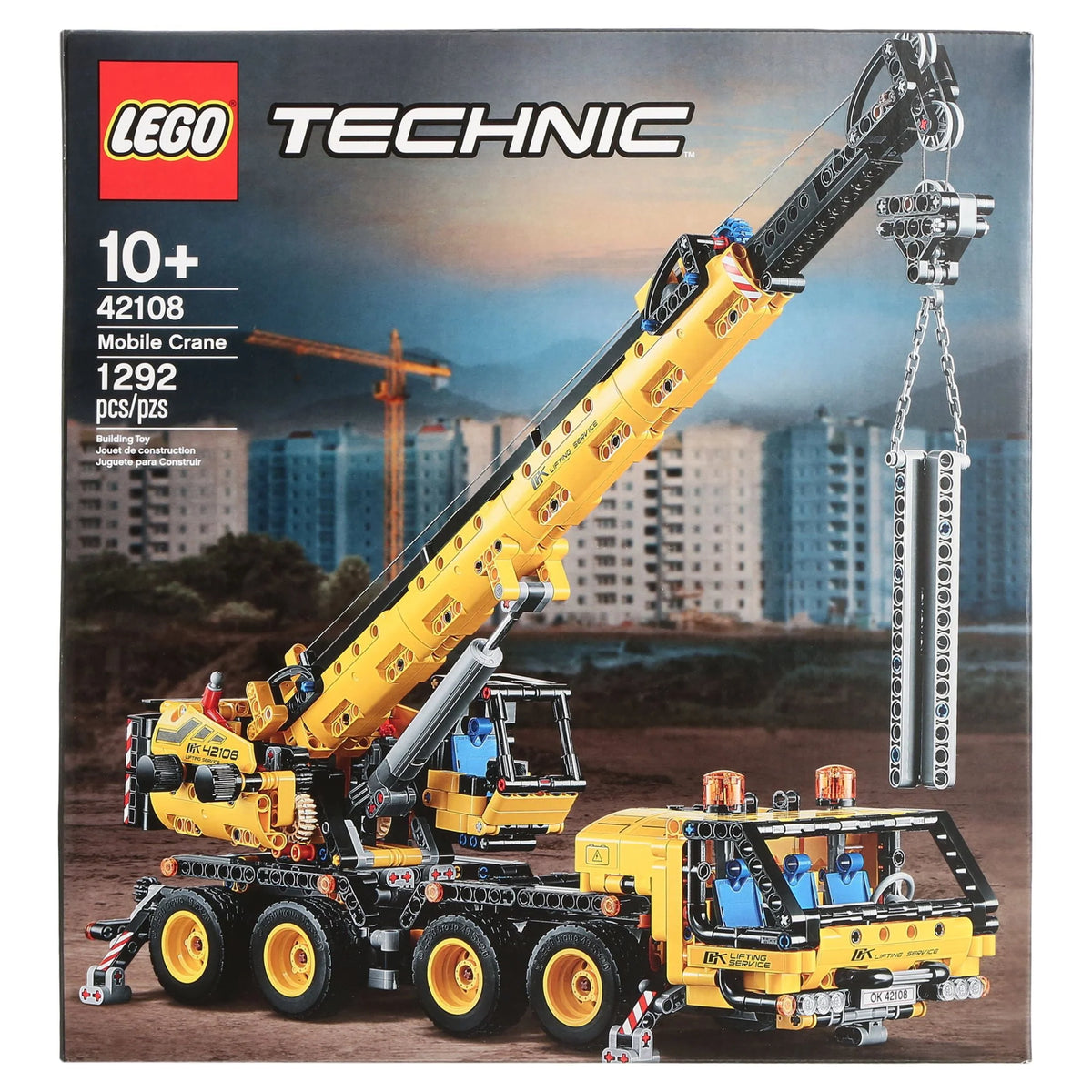 Technic Mobile Crane Construction Toy Building Kit 1,292 pieces X507151