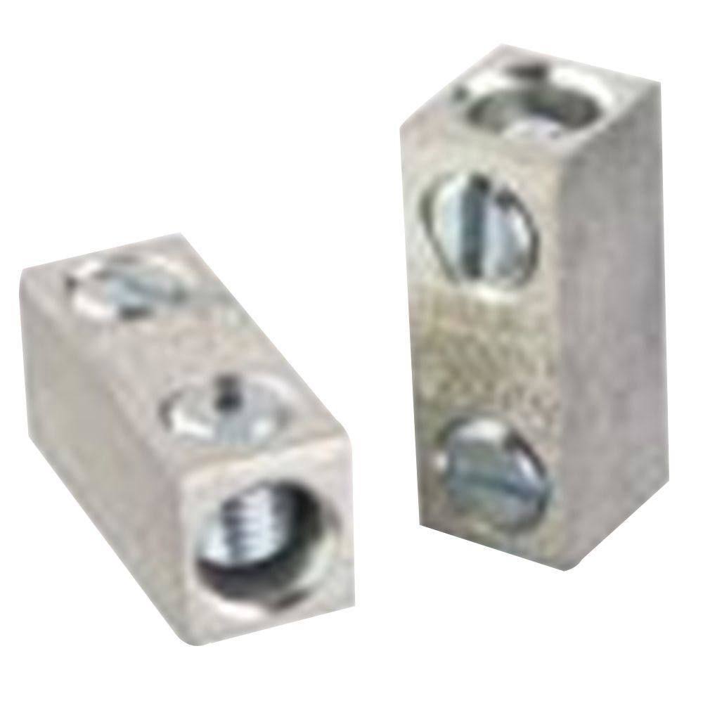 Black 1/0 Str to #14 AWG Dual Rated Splicer Reducer 10 Packs Z55775