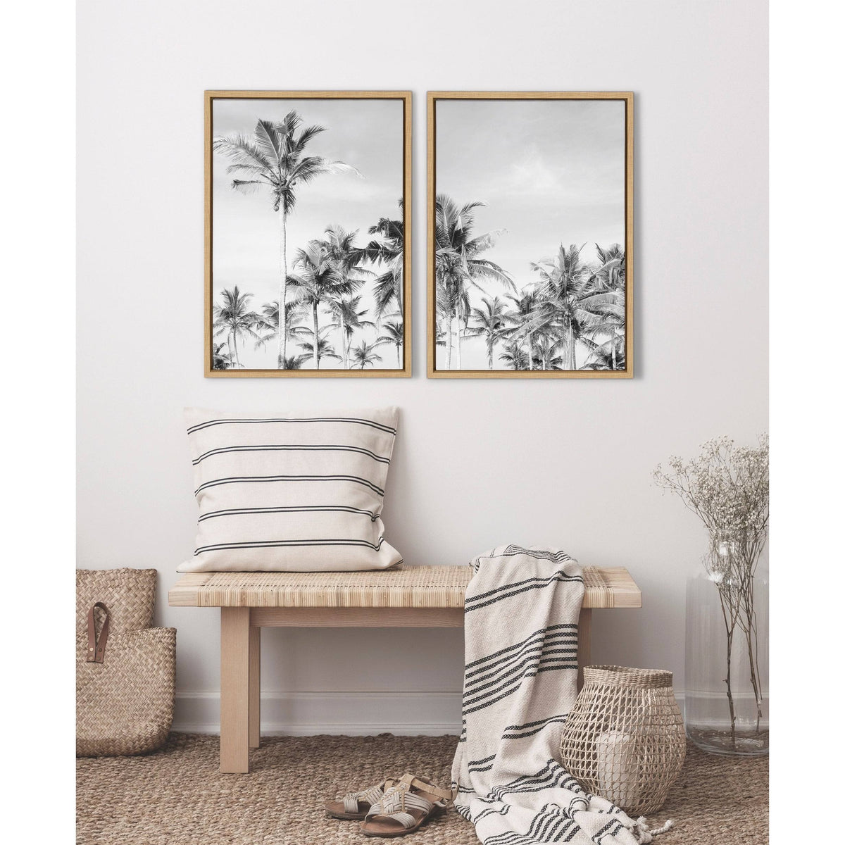 Framed Canvas Set 2 Piece 18x24 S559065