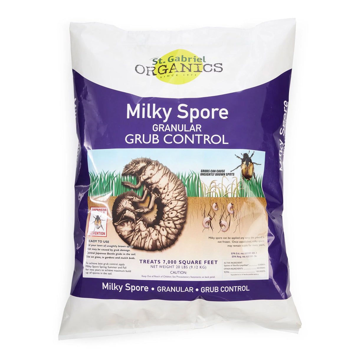 Milky Spore Granular Grub Control G404