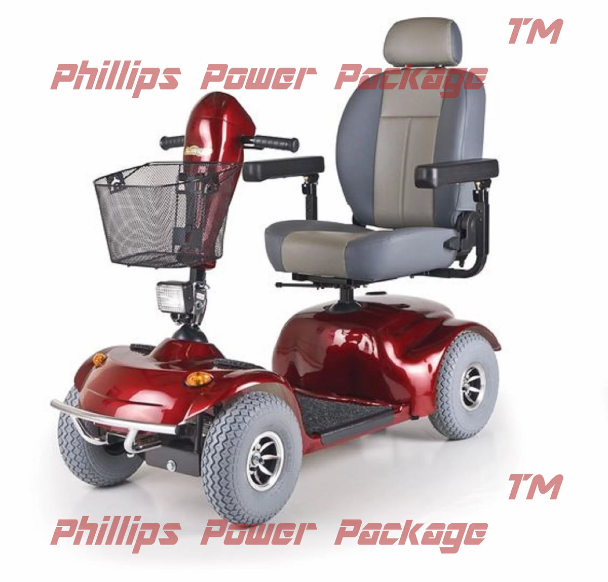 Heavy Duty 4-Wheel Scooter C741