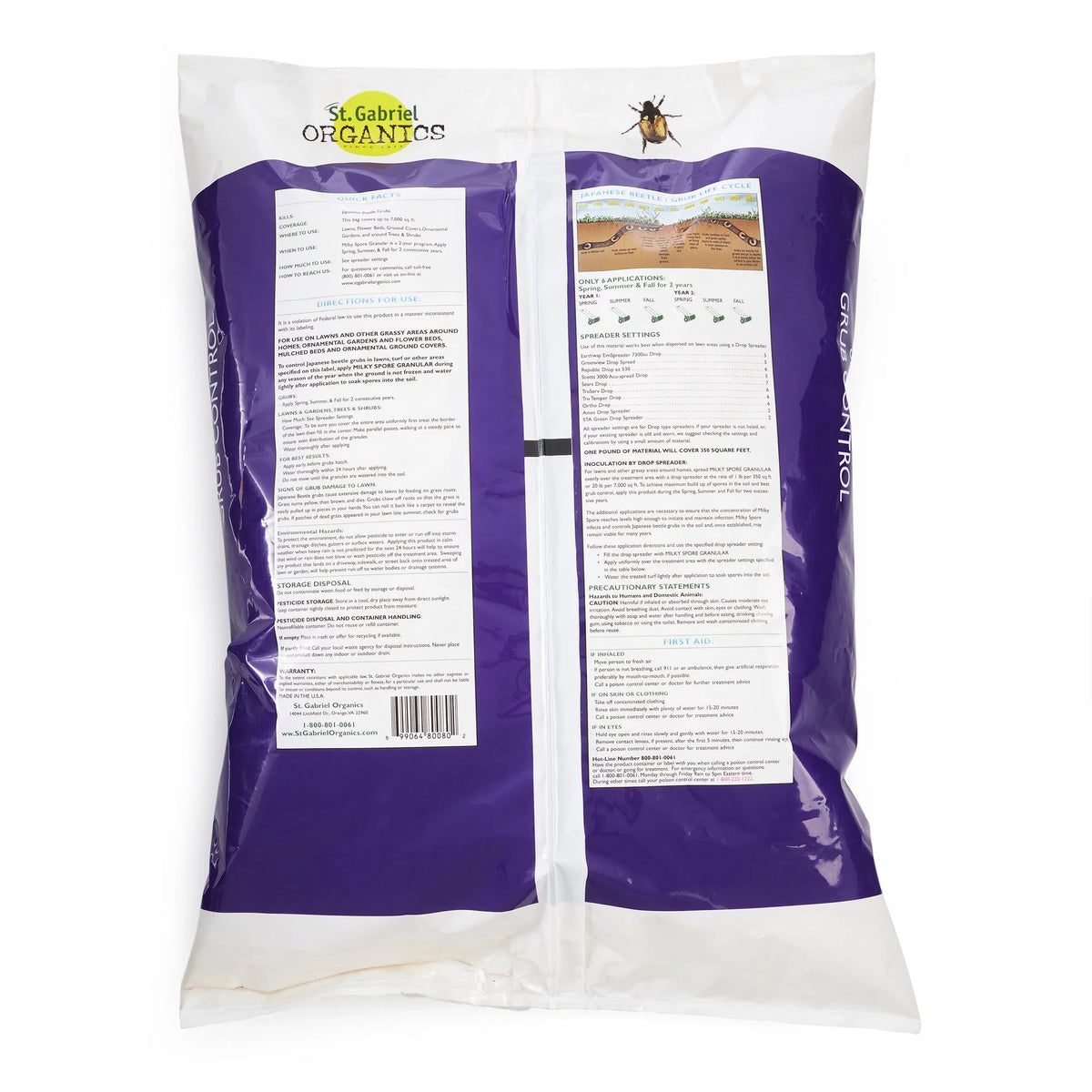 Milky Spore Granular Grub Control G404