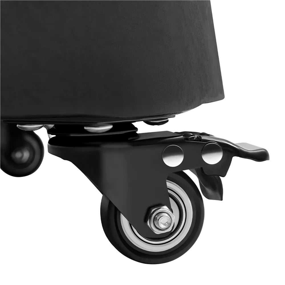 Black Umbrella Base Stand with Wheels B729183
