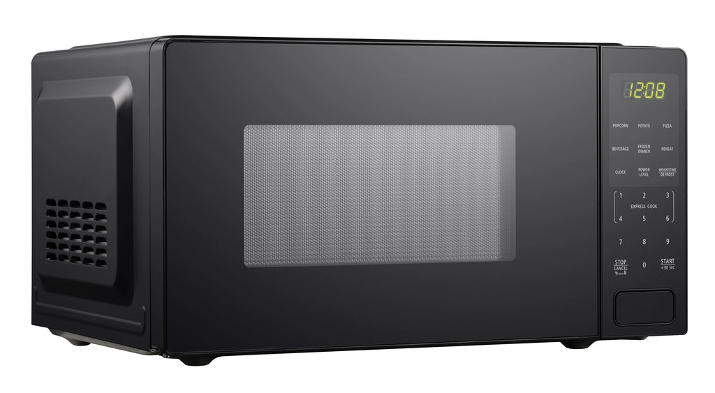 1.1 Cu ft 1000 Watts Black Countertop Microwave Oven T339738
